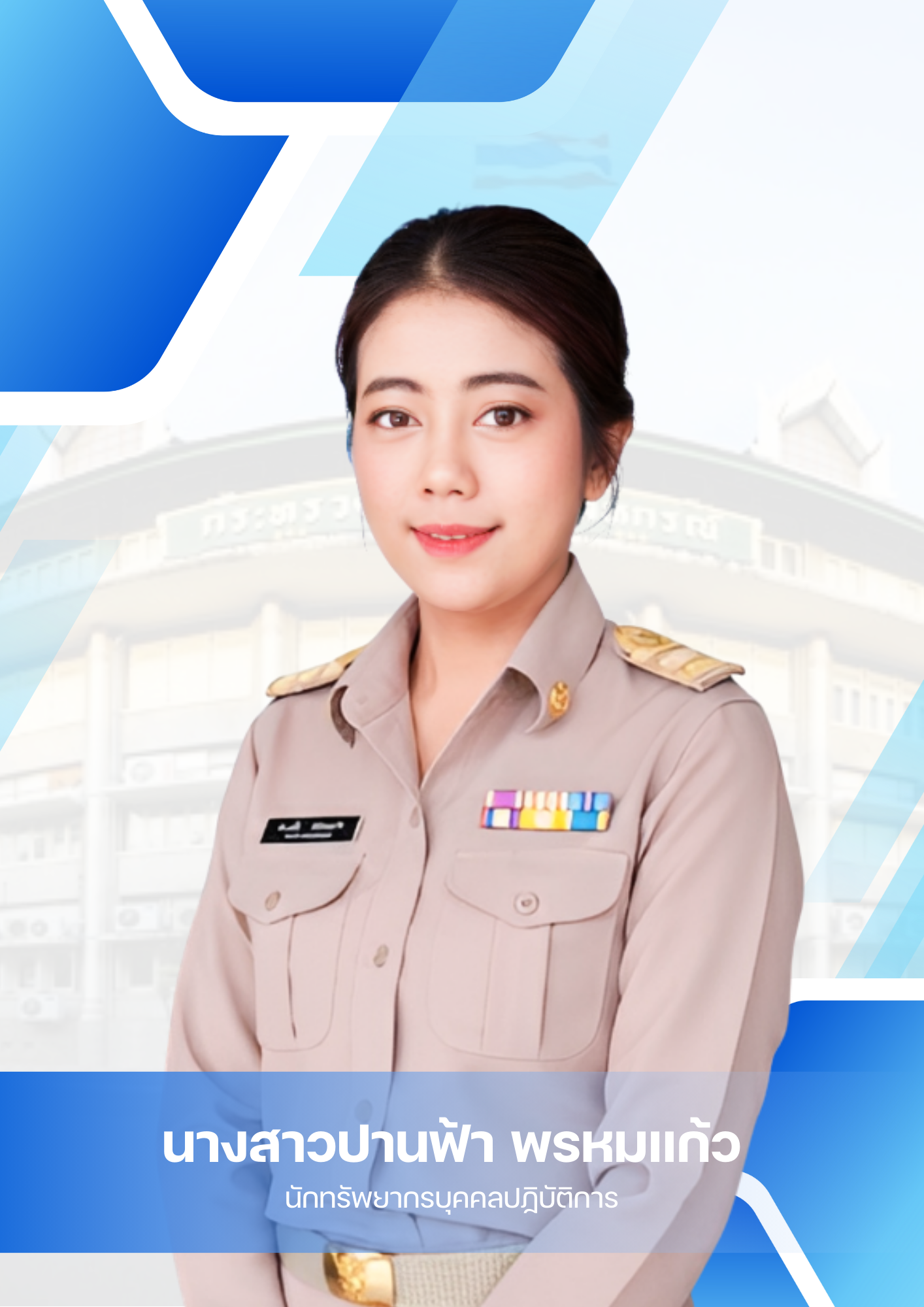 นางสาวปานฟ้า พรหมแก้ว