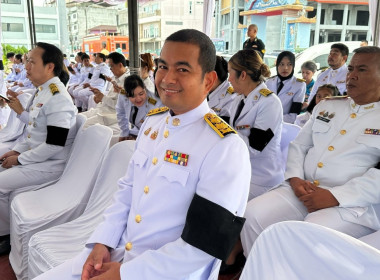 ร่วมพิธีสวดพระพุทธมนต์และทำบุญตักบาตรถวายพระราชกุศล ... พารามิเตอร์รูปภาพ 5