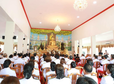 ร่วมพิธีบำเพ็ญกุศลและทำบุญตักบาตร ในวาระครบ 100 วัน ... พารามิเตอร์รูปภาพ 11
