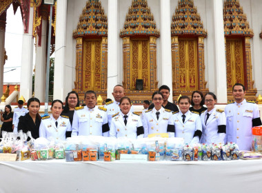 ร่วมพิธีบำเพ็ญกุศลและทำบุญตักบาตร ในวาระครบ 100 วัน ... พารามิเตอร์รูปภาพ 5