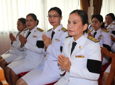 ร่วมพิธีบำเพ็ญกุศลและทำบุญตักบาตร ในวาระครบ 100 วัน ... พารามิเตอร์รูปภาพ 10