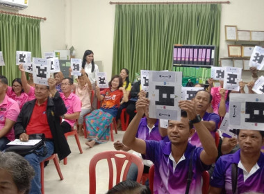 โครงการประชุมเชิงปฏิบัติการกำหนดทิศทางการพัฒนาธุรกิจและนำไปสู่แผนขับเคลื่อนอย่างเป็นรูปธรรม ณ สหกรณ์กองทุนสวนยางจันดี จำกัด ... พารามิเตอร์รูปภาพ 7