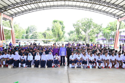 โครงการ “ปันน้ำใจสู่น้องจังหวัดชายแดนใต้“ ครั้งที่ 4 ณ ... พารามิเตอร์รูปภาพ 1
