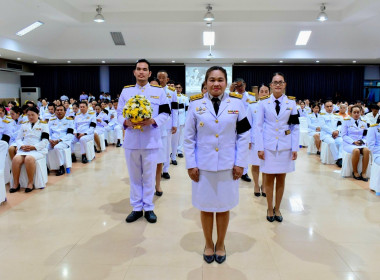 พิธีวางพานพุ่มดอกไม้สด เนื่องใน “วันพระบิดาแห่งฝนหลวง” ... พารามิเตอร์รูปภาพ 1