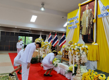 พิธีวางพานพุ่มดอกไม้สด เนื่องใน “วันพระบิดาแห่งฝนหลวง” ... พารามิเตอร์รูปภาพ 3