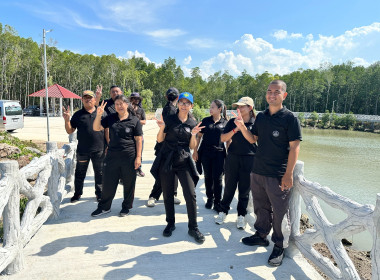 กิจกรรมวิ่งเพื่อสุขภาพในเส้นทางธรรมชาติ Walk Way ป่าชายเลน ... พารามิเตอร์รูปภาพ 3